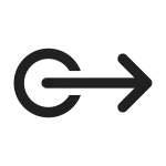 Swipe Right SVG Icon